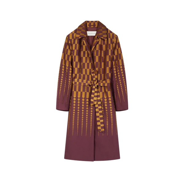 Embroidered coat