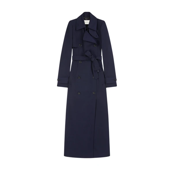 Fitted trench coat