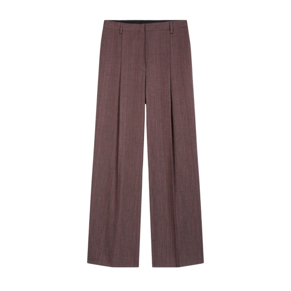 Pleated pants