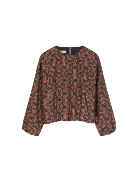Silk cocoon top