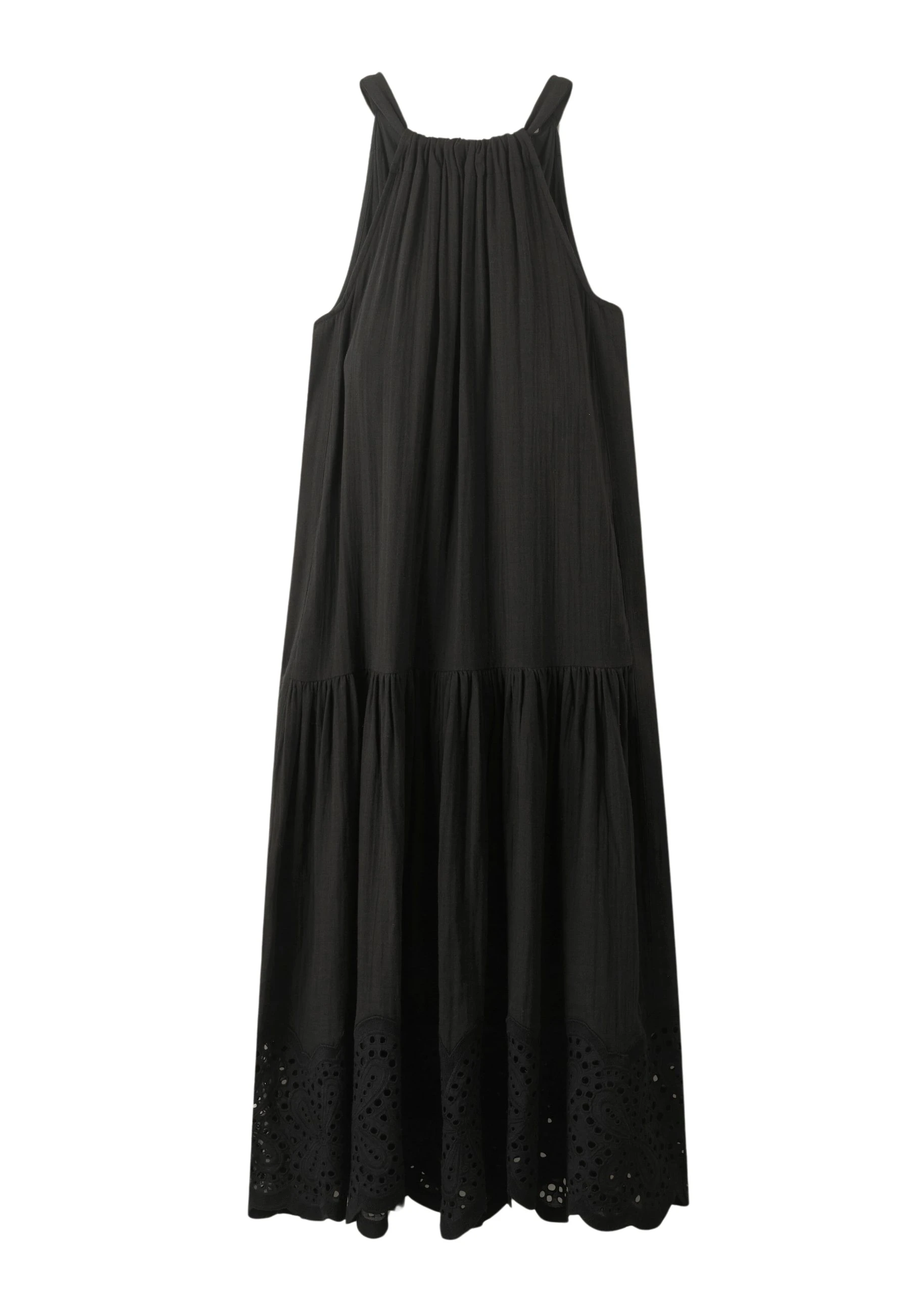 Me-and-Em-Cheesecloth-Lace-Trim-Maxi-Sundress-Belt-scaled92459_nobg Cheesecloth Lace Trim Maxi Sundress + Belt - Image 1