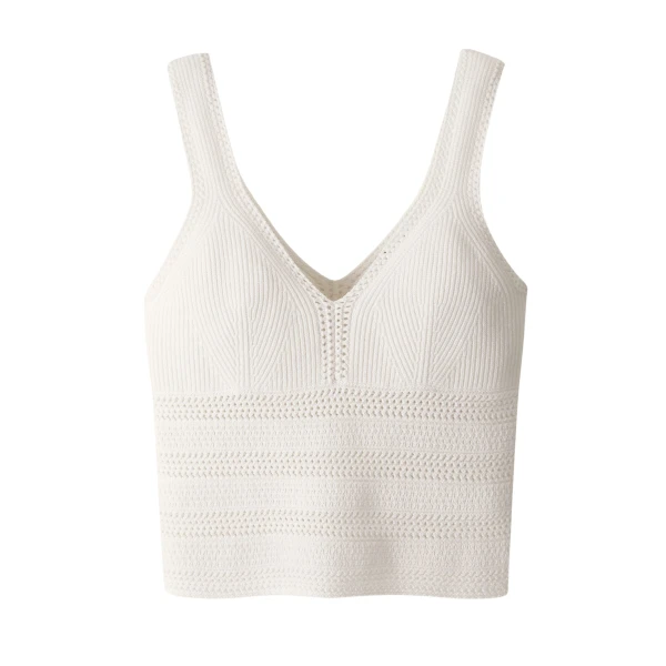 Cotton Fashioned Longline Knit Cami