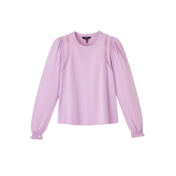 Cotton Lace Insert Swing Top