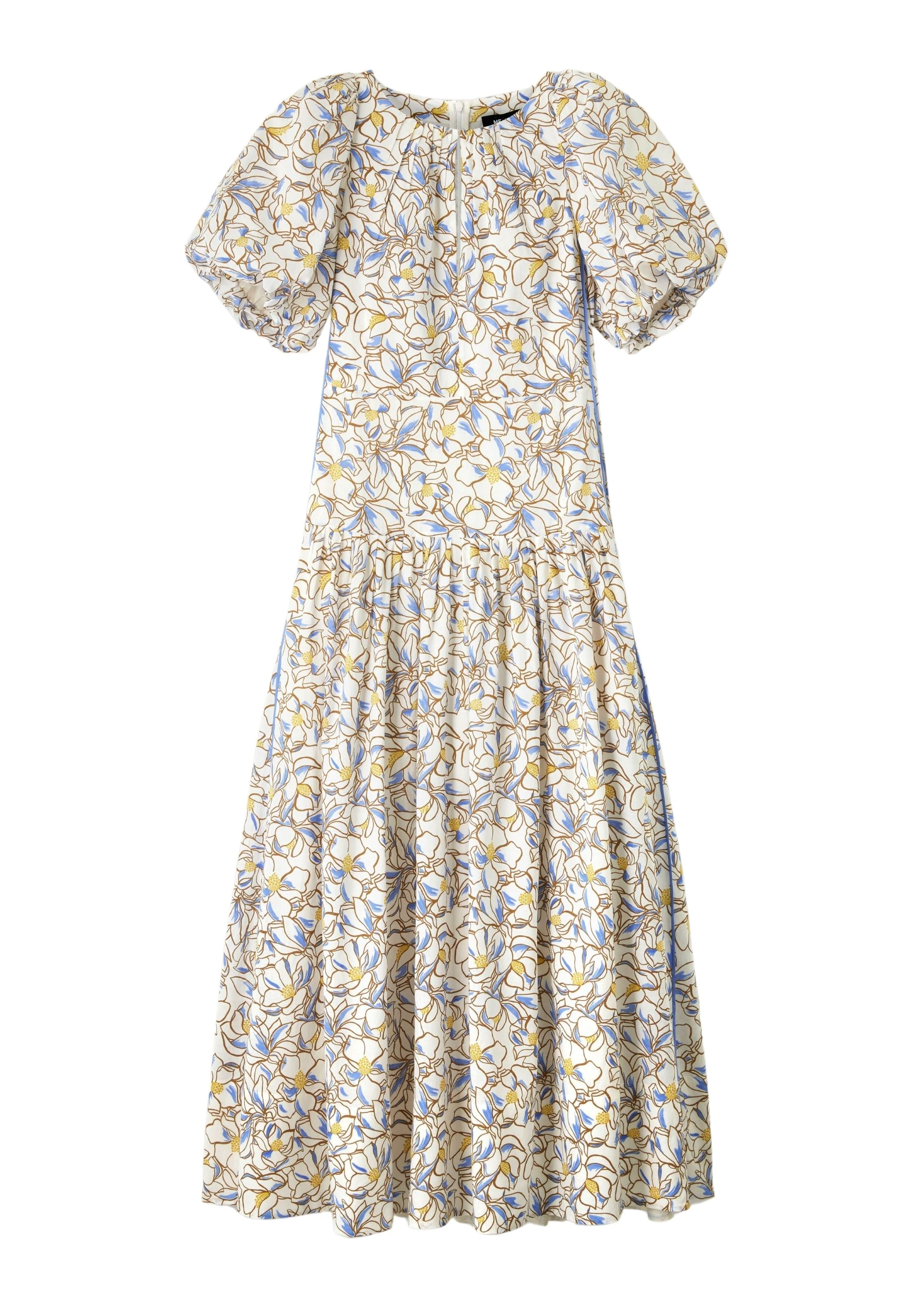 Me-and-Em-Cotton-Voile-Floral-Print-Maxi-Dress-scaled49204_nobg Cotton Voile Floral Print Maxi Dress - Image 1