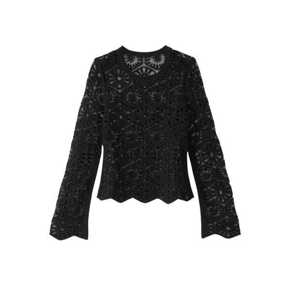 Crochet Stitch Box Sweater