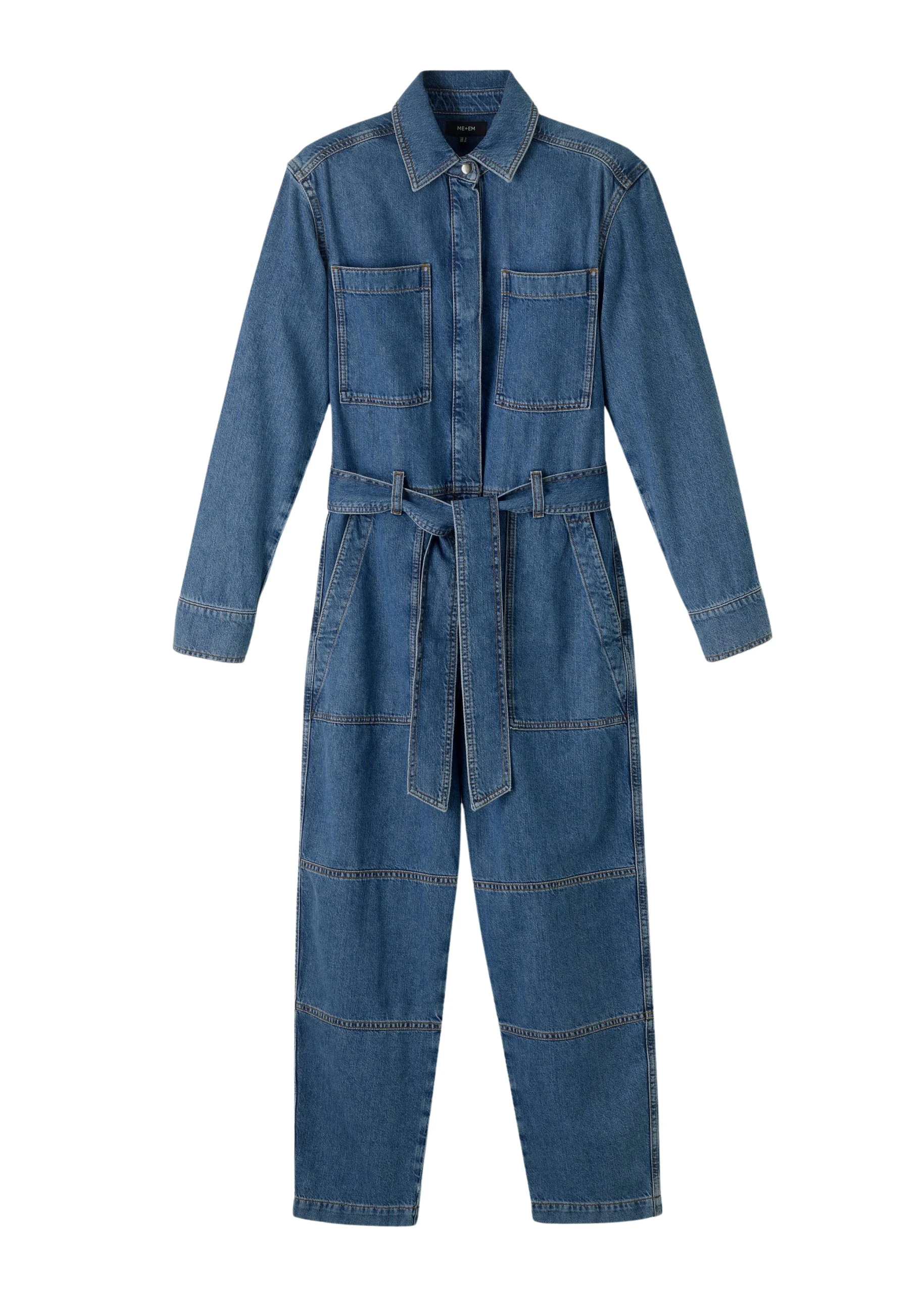 Me-and-Em-Denim-Jumpsuit-Belt-scaled56231_nobg Denim Jumpsuit + Belt - Image 1