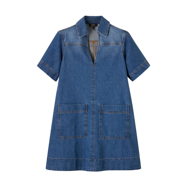 Denim Swing Dress