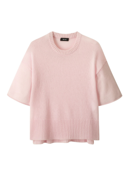 Merino Cashmere Silk Lofty Relaxed Tee