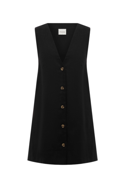 Nancy Mini Dress - Black