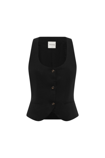 Ruben Vest - Black