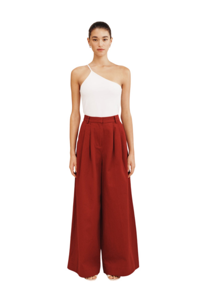 Wesley Trouser - Garnet