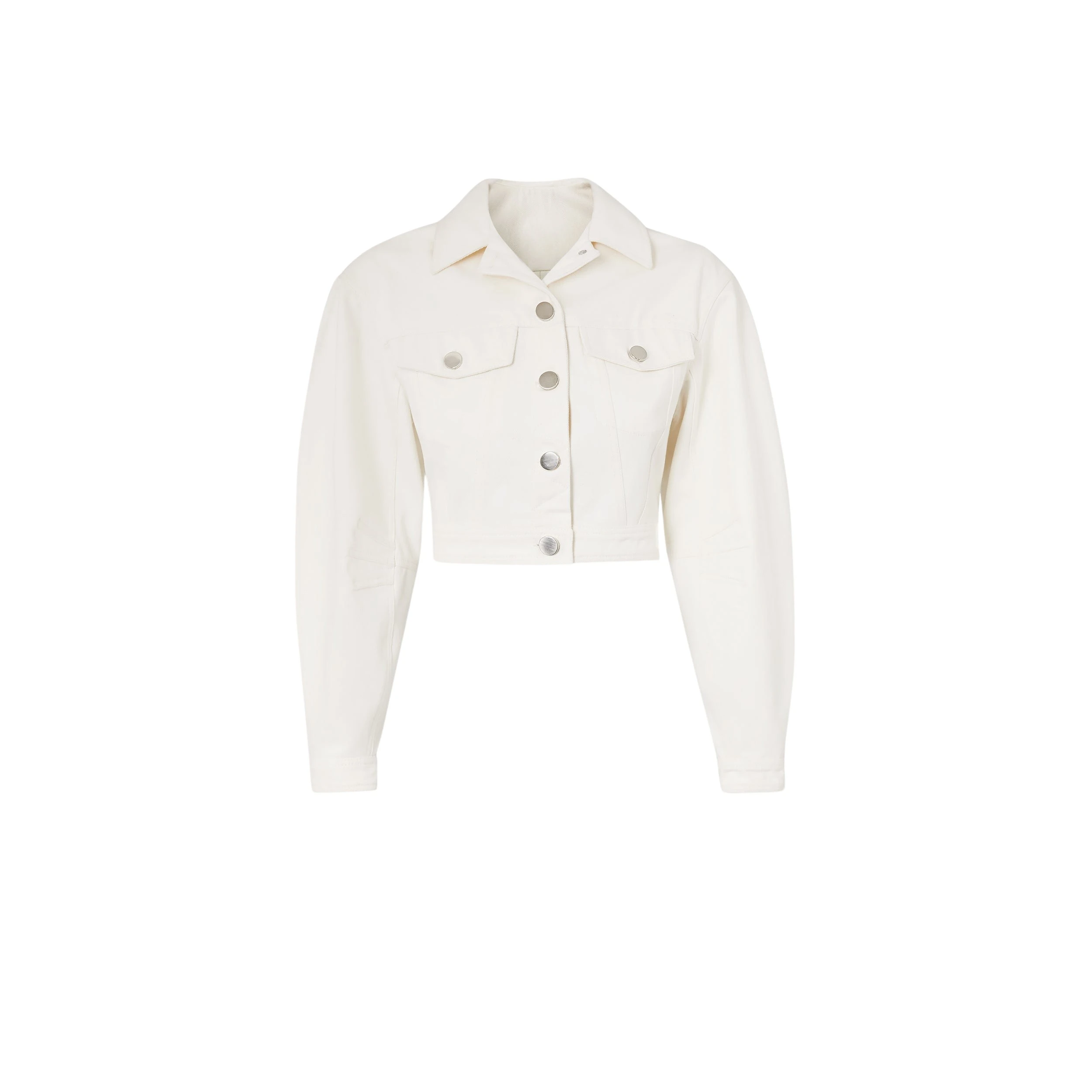 Safiyaa-Amalie-Ivory-Jacket-568614_nobg Amalie Ivory Jacket - Image 1