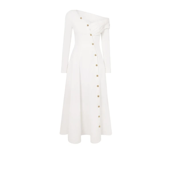 Blaike Ivory Midi Dress