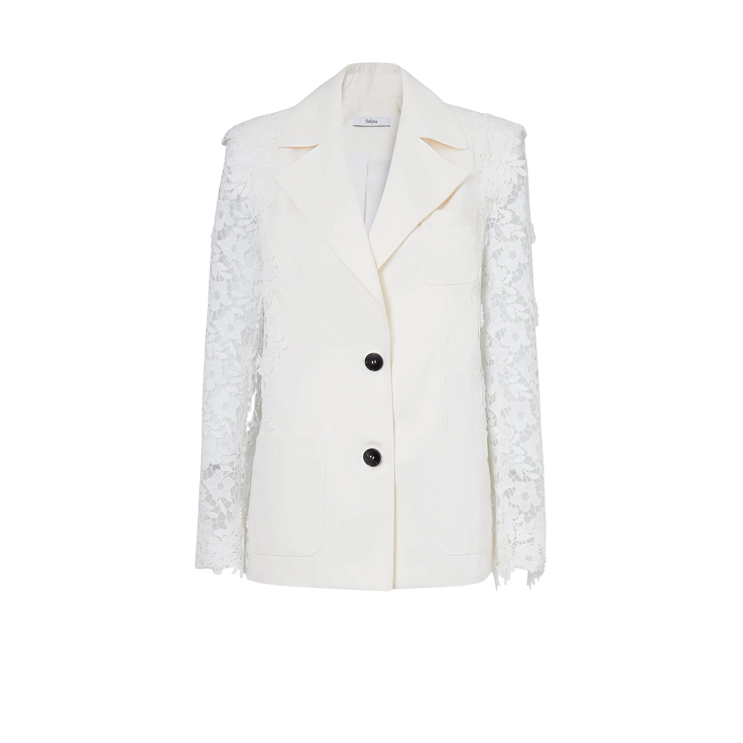Safiyaa-Cannis-Ivory-Jacket-590890_nobg Cannis Ivory Jacket - Image 1