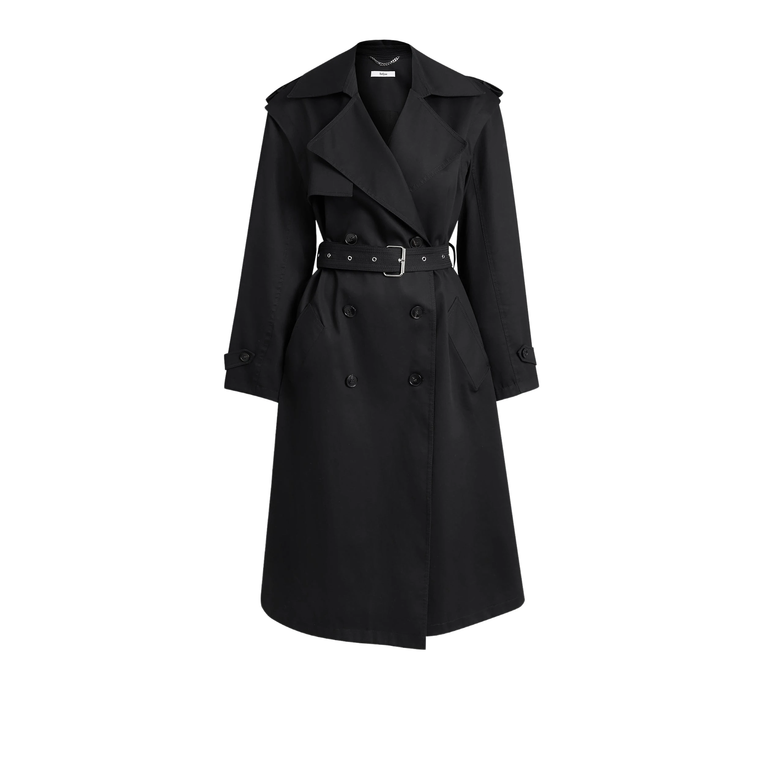 Safiyaa-Charlotta-Black-Jacket-587299_nobg Charlotta Black Jacket - Image 1