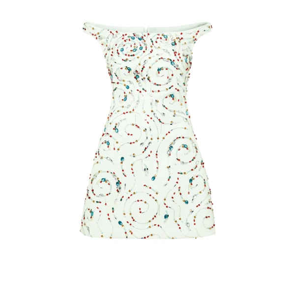 Josefine Spearmint Short Dress