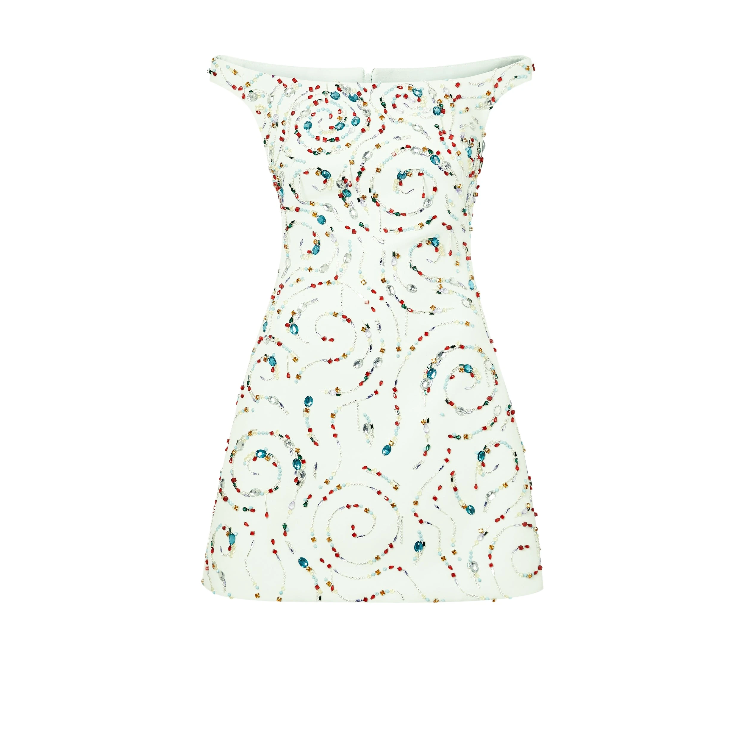 Safiyaa-Josefine-Spearmint-Short-Dress-516206_nobg Josefine Spearmint Short Dress - Image 1
