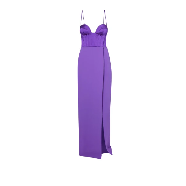 Leonal Lilac Long Dress