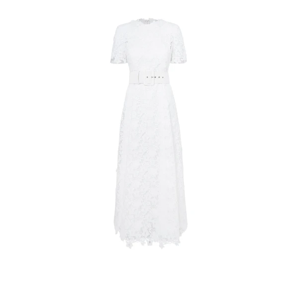 Rolie Ivory Midi Dress