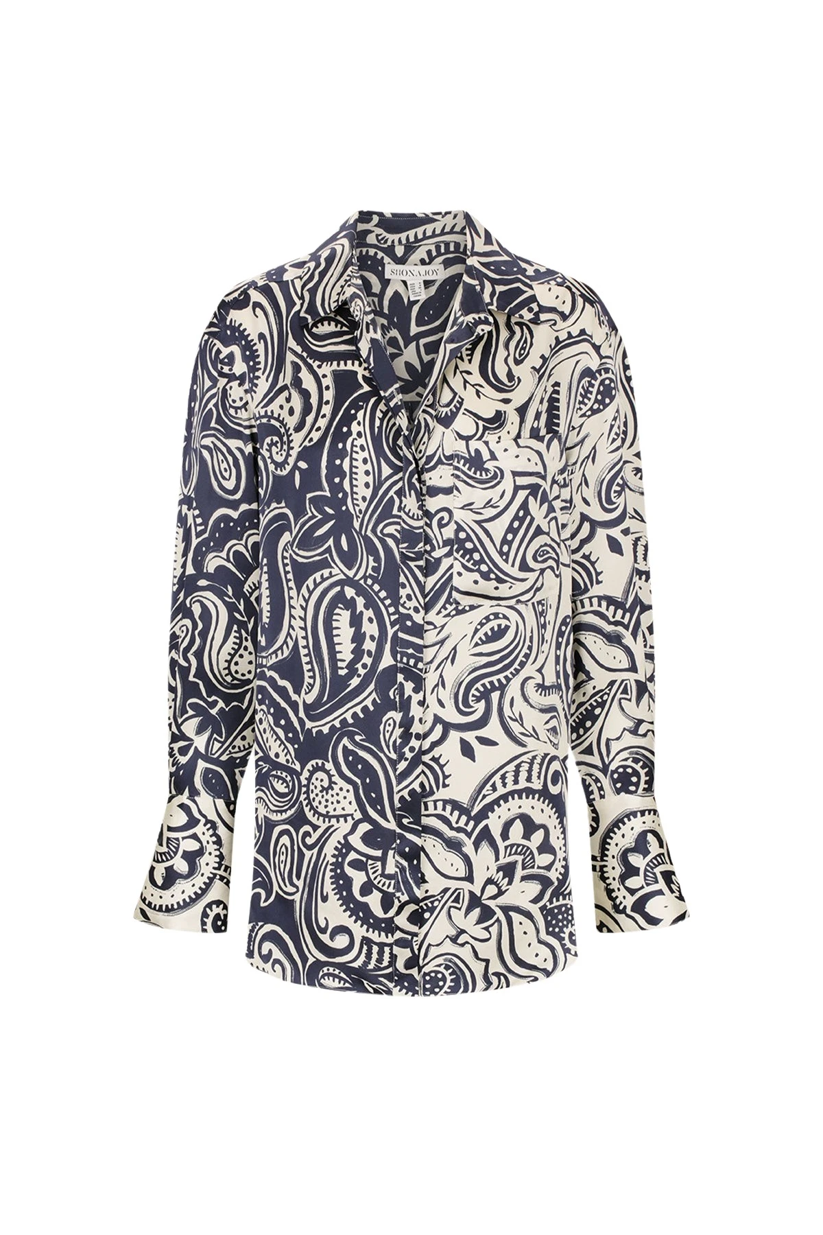 Shona-Joy-Anthea-Silk-Relaxed-Shirt16761_nobg Anthea Silk Relaxed Shirt - Image 1