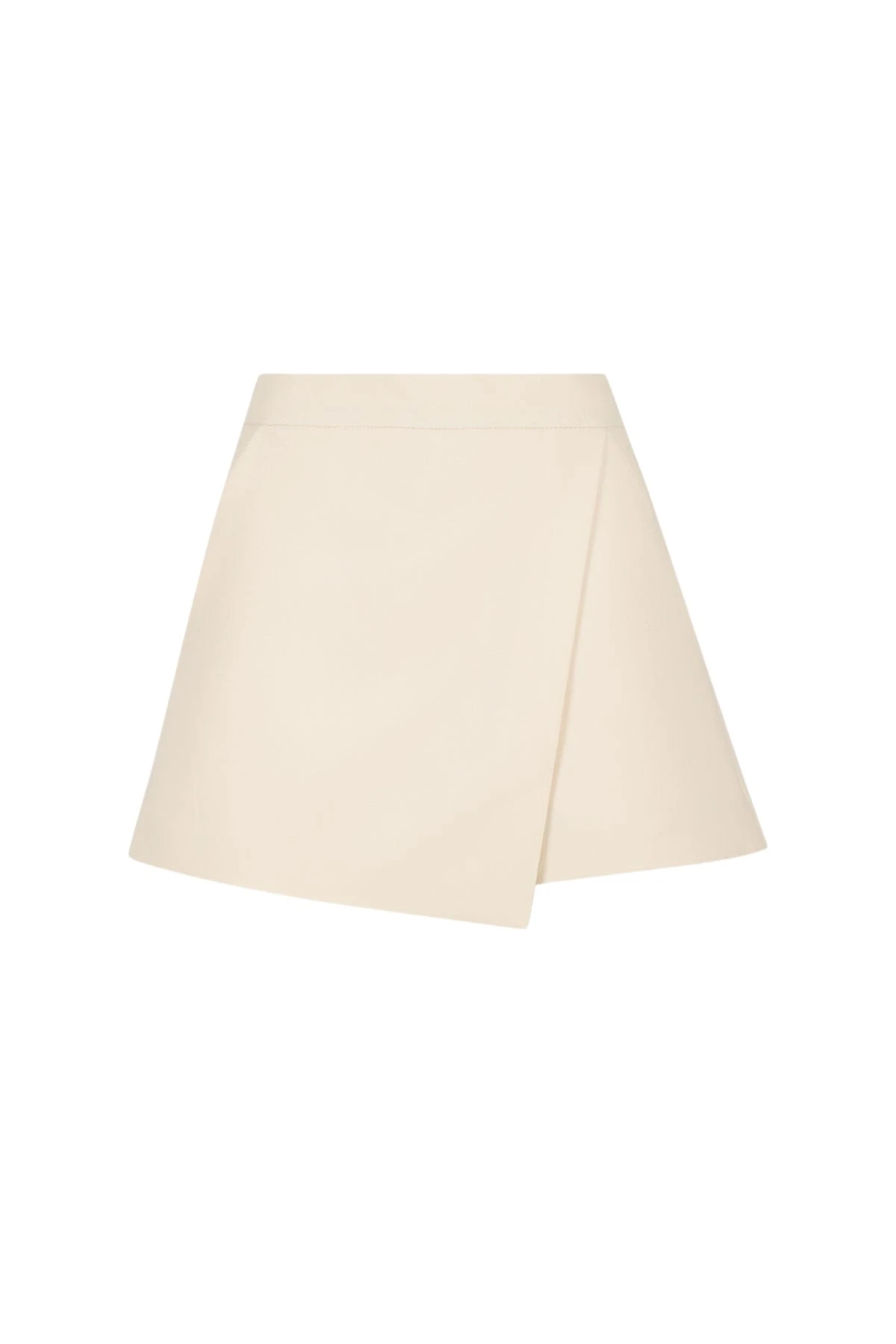 Shona-Joy-Irena-Wrap-Detail-Skort-Rice44137_nobg Irena Wrap Detail Skort - Rice - Image 1