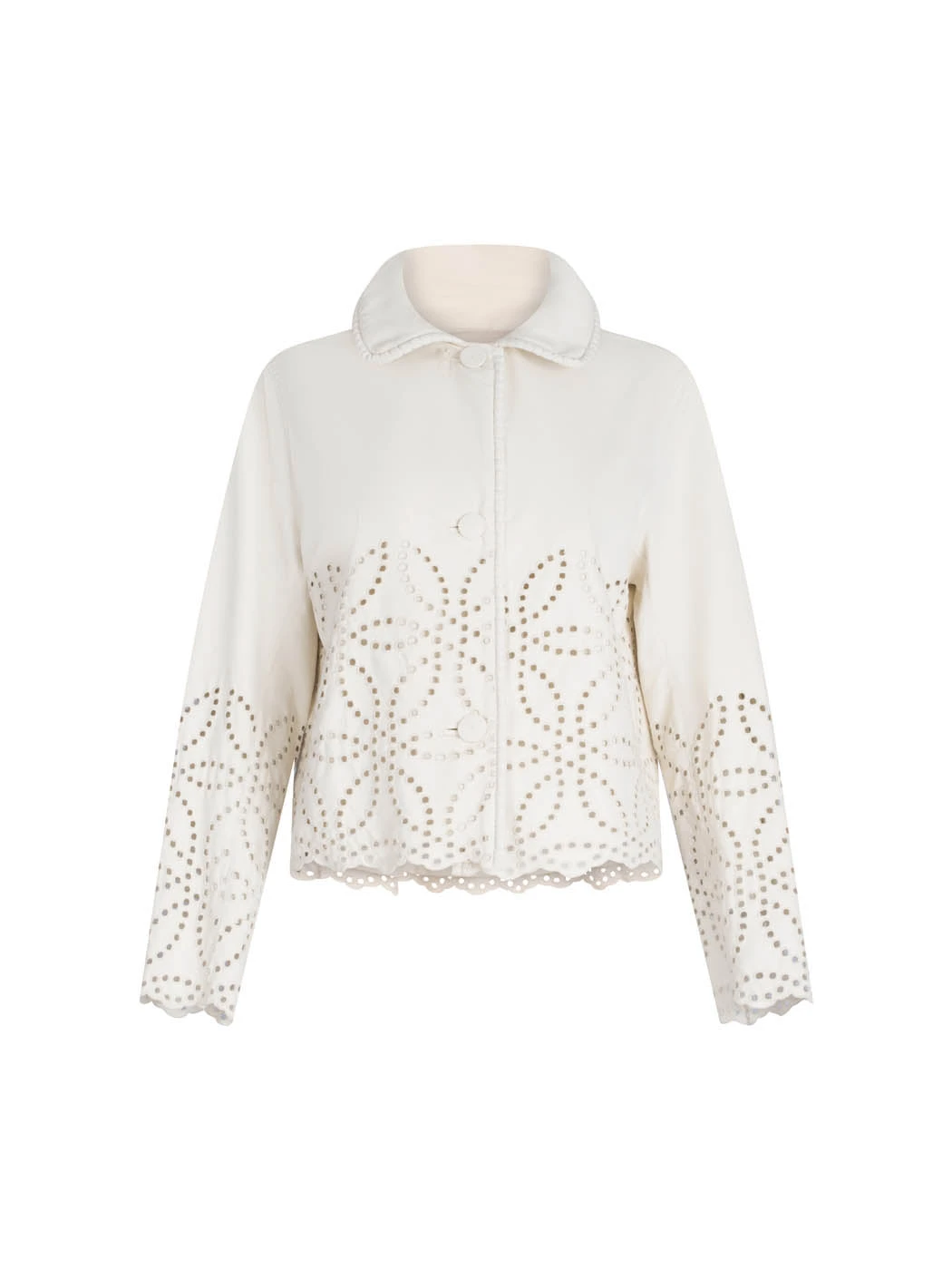 Silvia-Tcherassi-Belen-Jacket-Pearl silvia tcherassi Jackets
