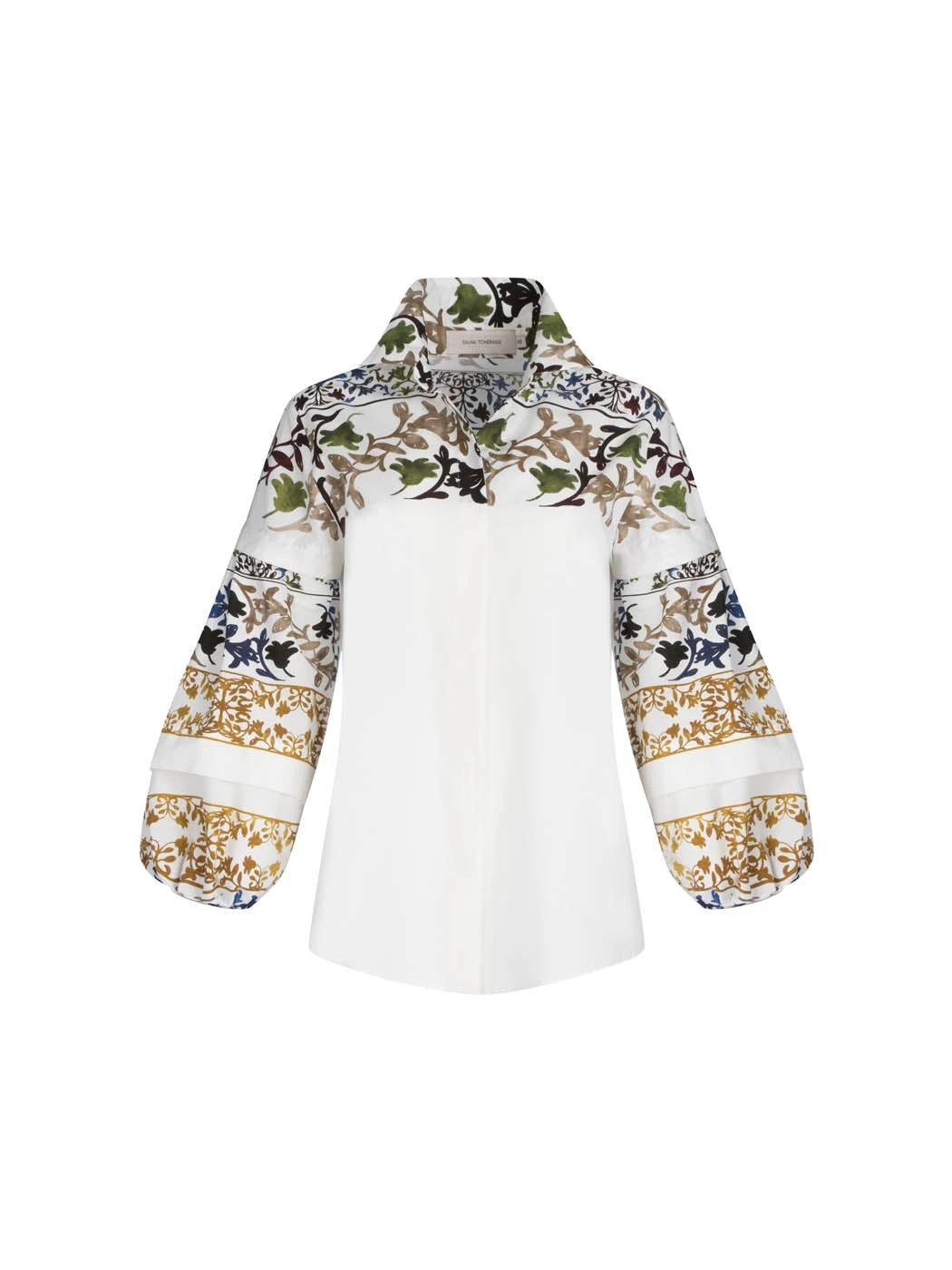 Silvia-Tcherassi-Emille-Blouse-Multi-Sepia-Floral silvia tcherassi Tops