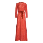 Silvia-Tcherassi-Ida-Dress-Rouge-Embroidery silvia tcherassi Dresses