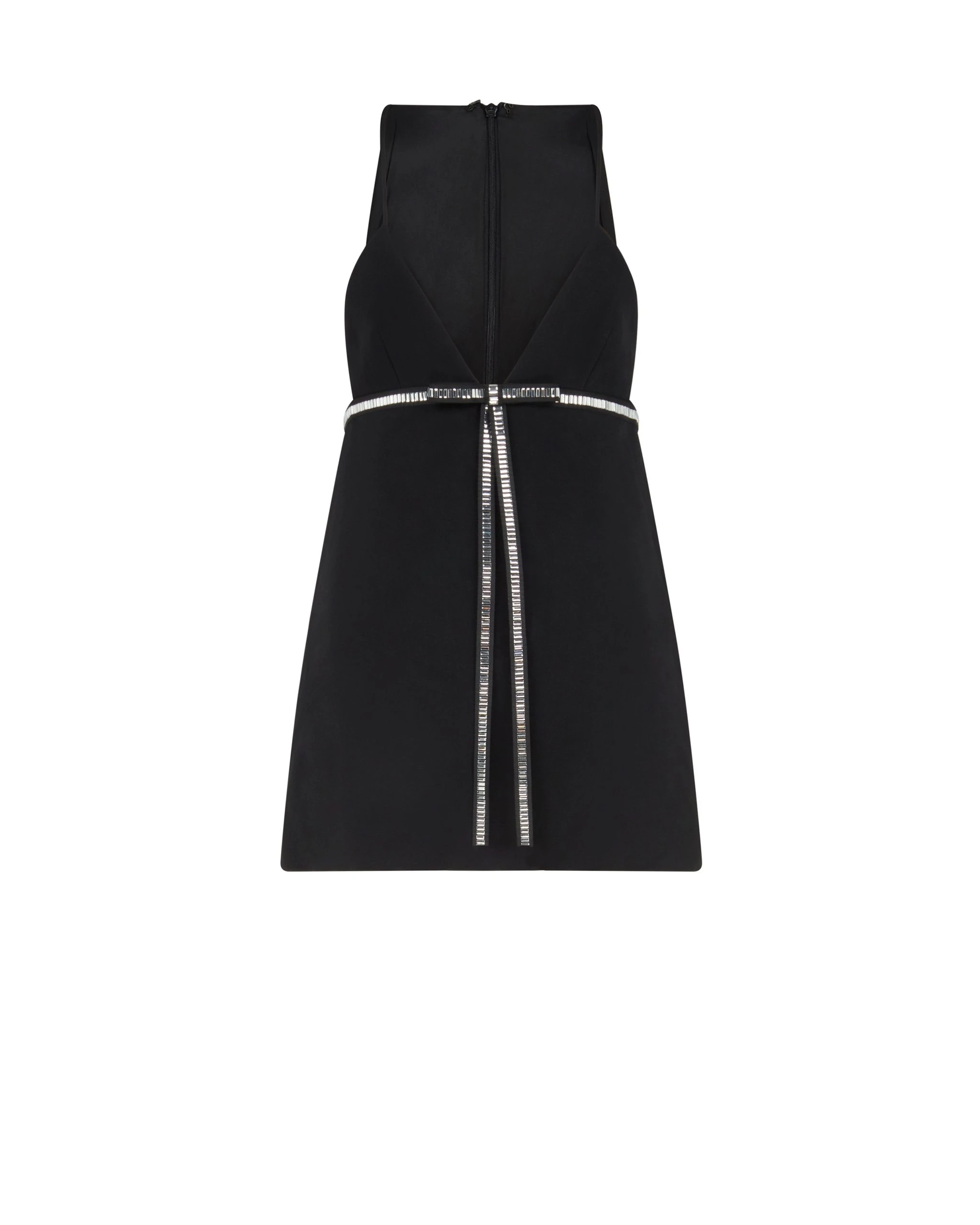 David Koma Crystal Bow Mini Dress David Koma Crystal Bow Mini Dress