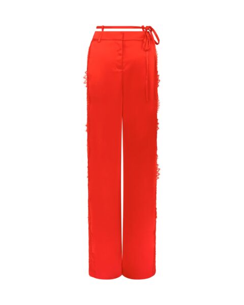 David Koma Side Lace Insert Trousers