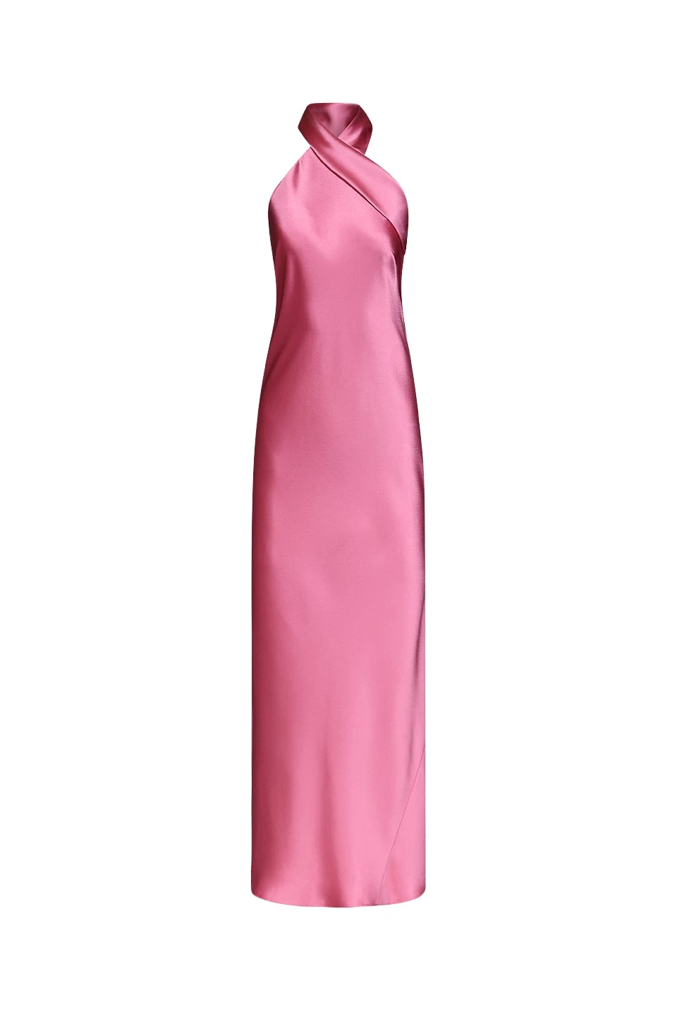 Galvan-London-Cropped-Pandora-Dress-Magenta96853_nobg Cropped Pandora Dress - Magenta - Image 1