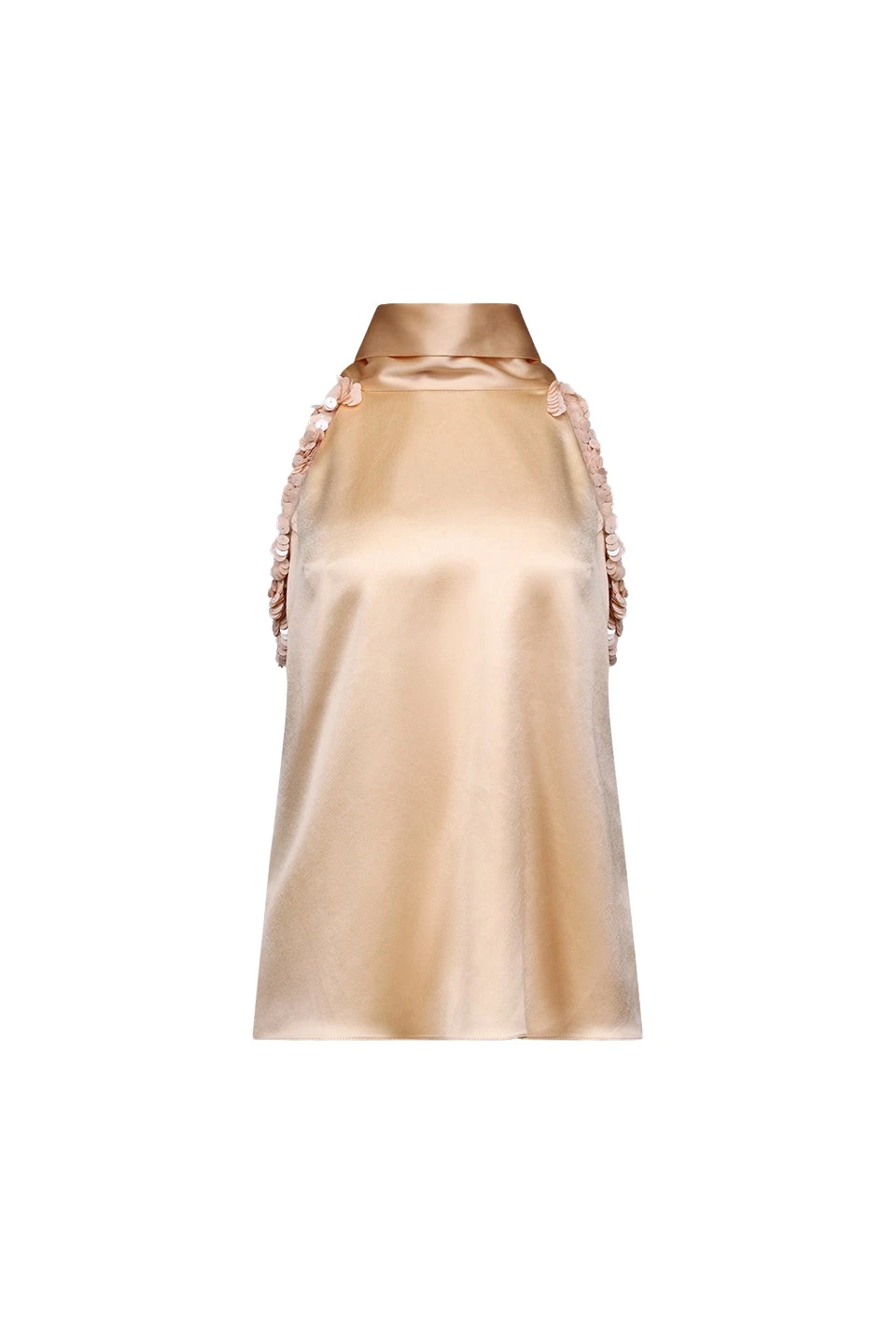 Galvan-London-Sequin-Sienna-Top-Ballet-Pink91217_nobg Sequin Sienna Top - Ballet Pink - Image 1