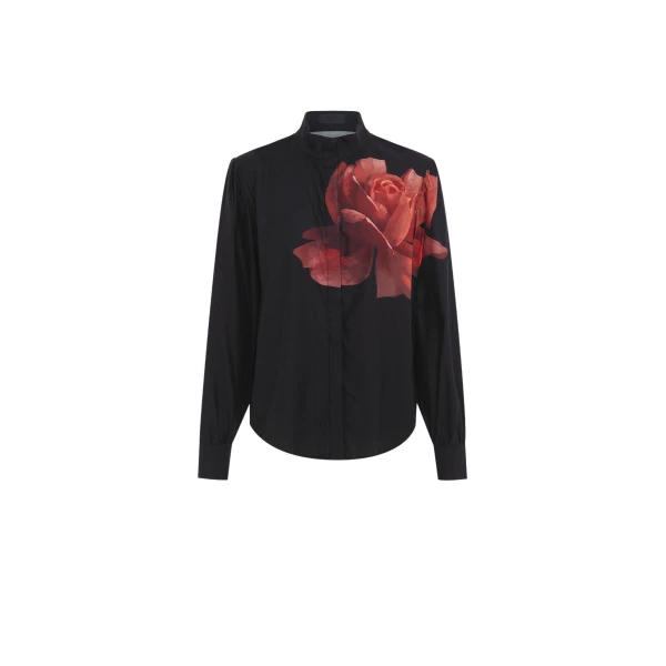 Alma Blouse - Rose Print