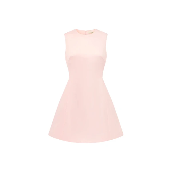 Chloe Sleeveless Mini Dress - Soft Pink