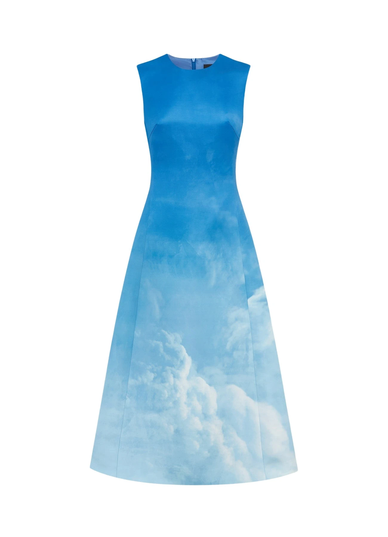 Leo-Lin-Cleo-Sleeveless-Midi-Dress-Aerial-Print-759162_nobg Cleo Sleeveless Midi Dress - Aerial Print - Image 1