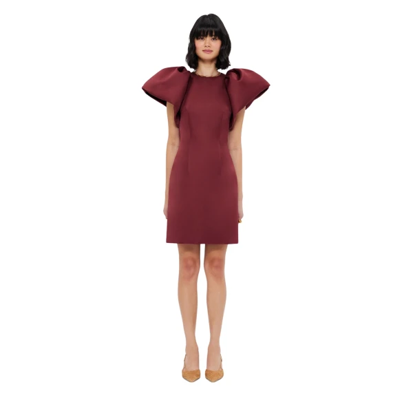 Dayna Mini Dress - Burgundy