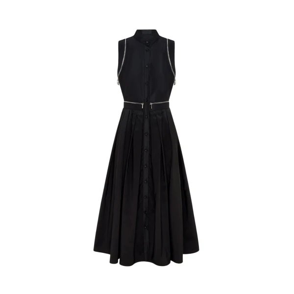 Edie Midi Dress - Ebony