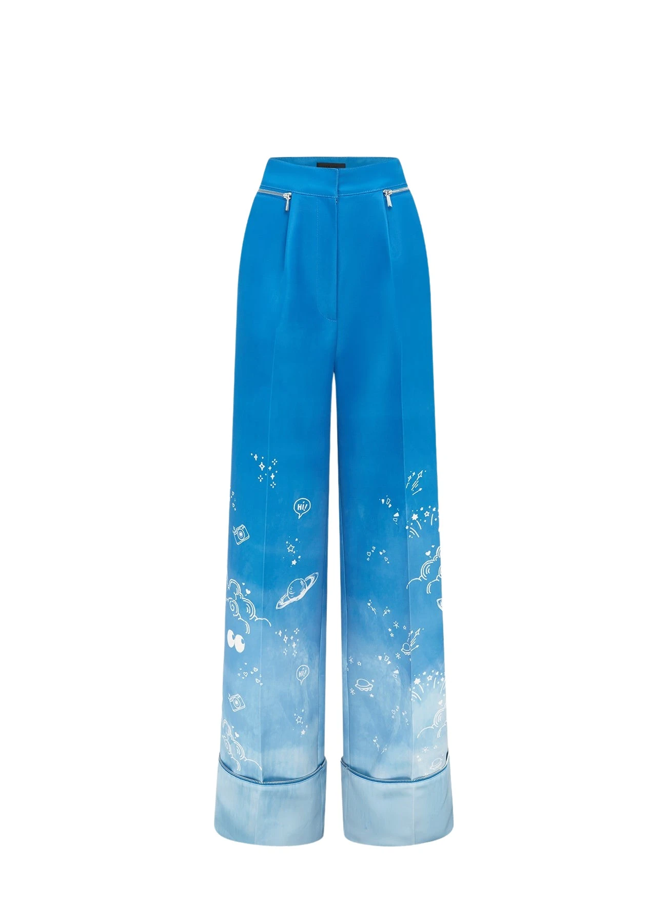 Leo-Lin-Ellis-Wide-Leg-Pants-Aerial-Print-638517_nobg Ellis Wide Leg Pants - Aerial Print - Image 1