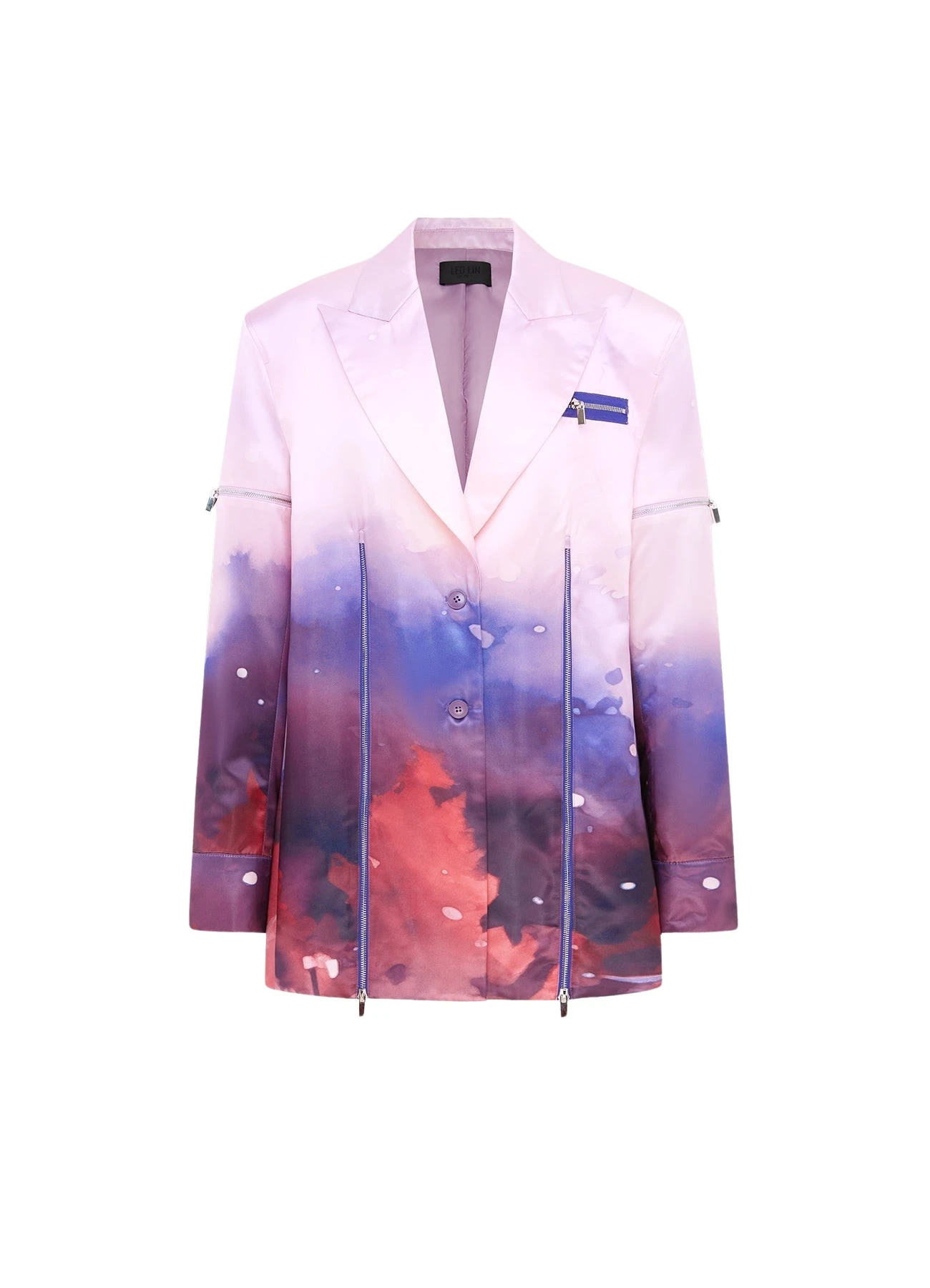 Leo-Lin-Hayden-Blazer-Dress-Fairground-Print-696799_nobg Hayden Blazer Dress - Fairground Print - Image 1