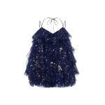 Kimberly Mini dress - Celestial Print