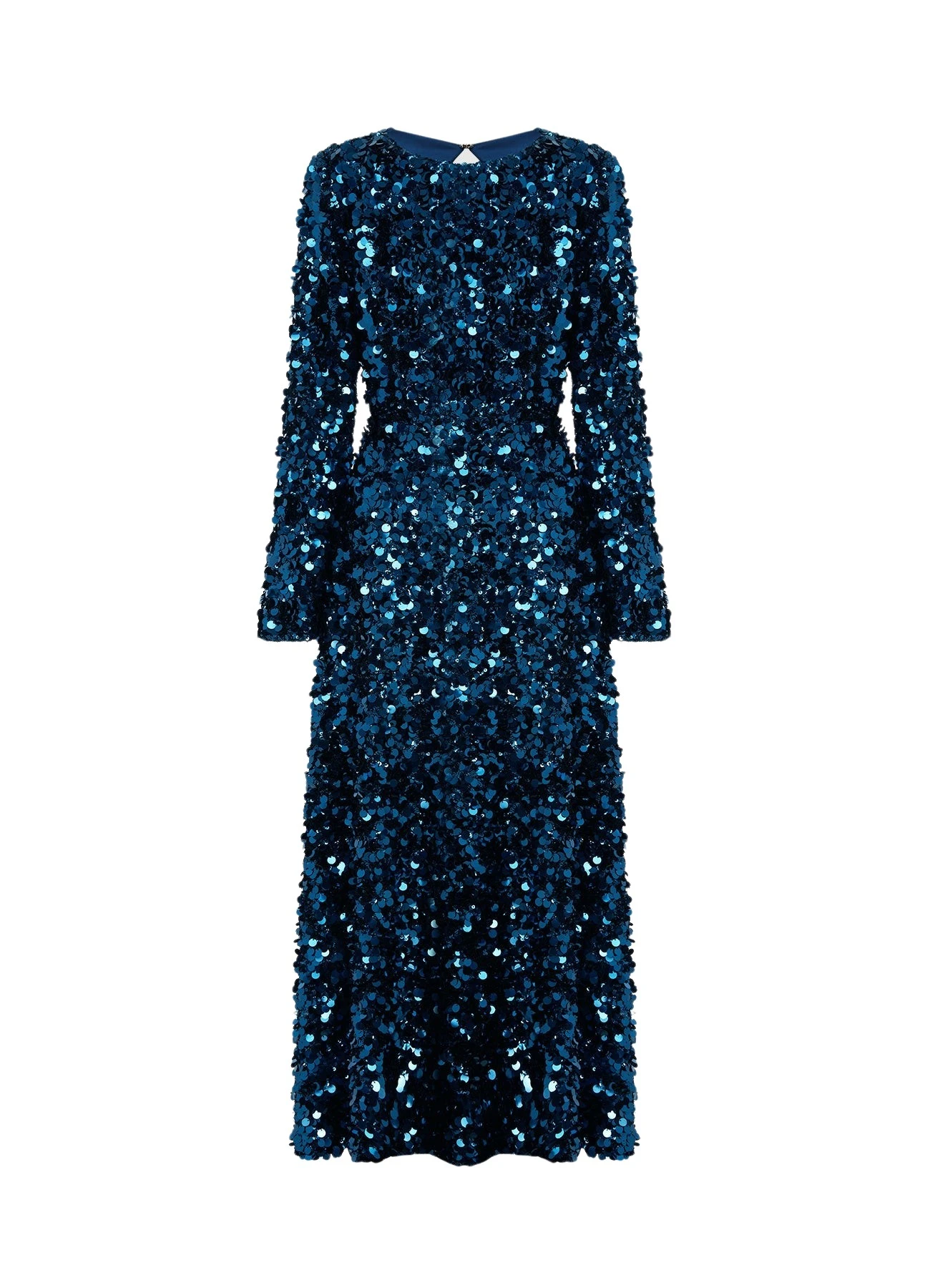 Leo-Lin-Kylie-Sequin-Open-Back-Maxi-Dress-Midnight-Blue-696334_nobg Kylie Sequin Open Back Maxi Dress - Midnight Blue - Image 1