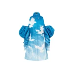 Libby Mini Dress - Aerial Print