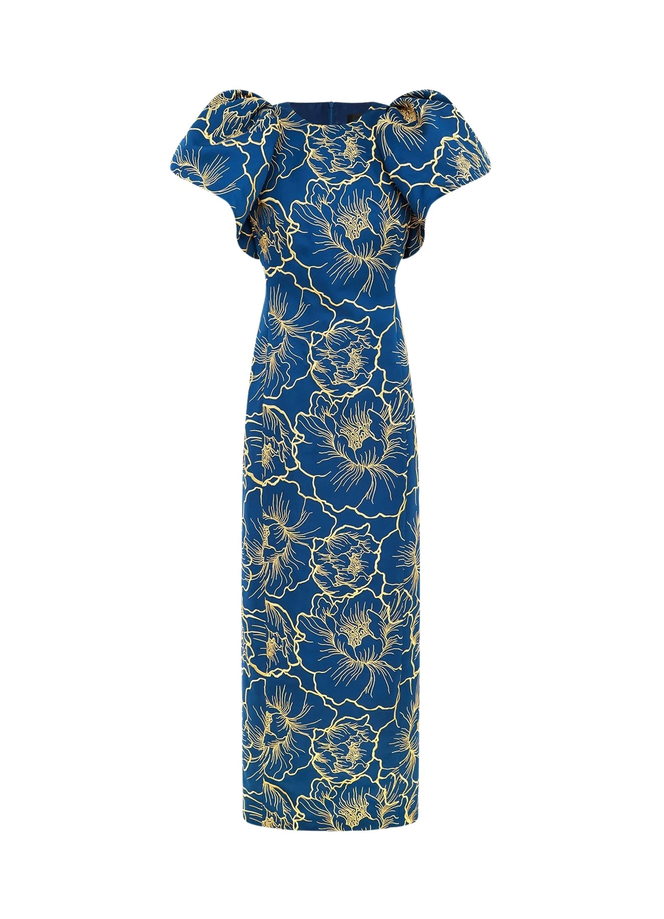 Leo-Lin-Lucinda-Maxi-Dress-Marine-Blue-786160_nobg Lucinda Maxi Dress - Marine Blue - Image 1