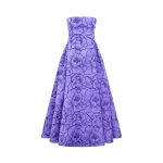 Nora Bustier Maxi Dress - Lavender