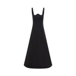 Odette Midi Dress - Ebony
