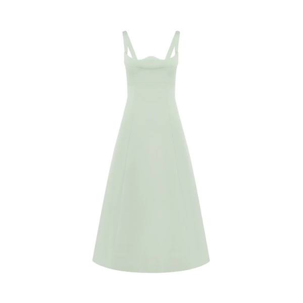 Odette Midi Dress - Sage