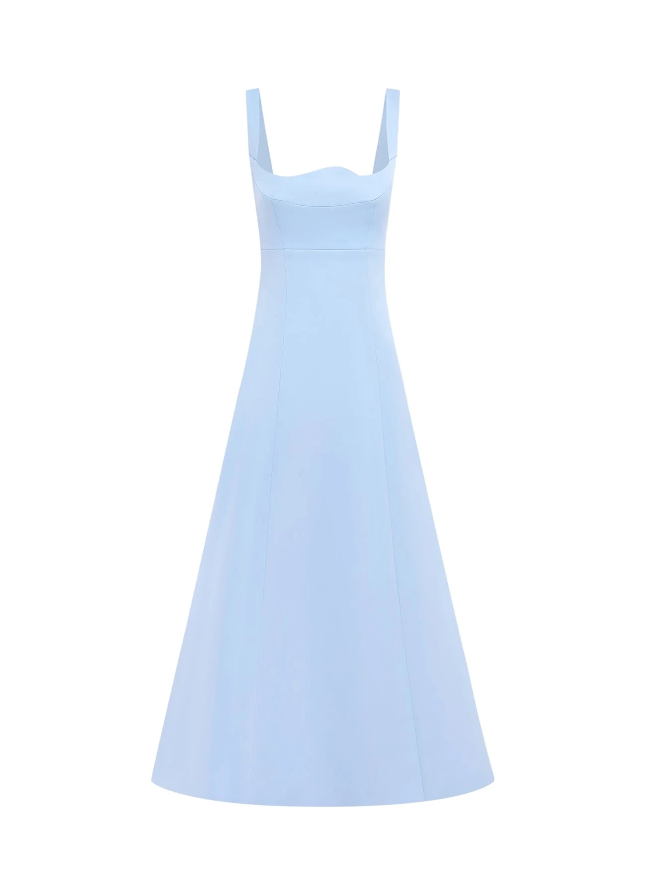 Leo-Lin-Odette-Midi-Dress-Sky-Blue-789151_nobg Odette Midi Dress - Sky Blue - Image 1