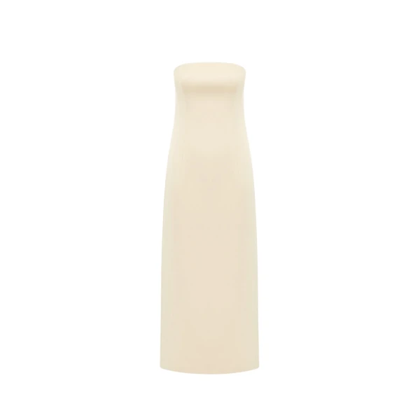 Rayna Bustier Maxi Dress - Champagne