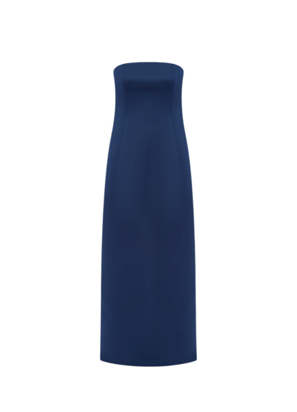 Rayna Bustier Maxi Dress - Navy