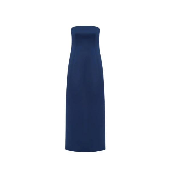 Rayna Bustier Maxi Dress - Navy